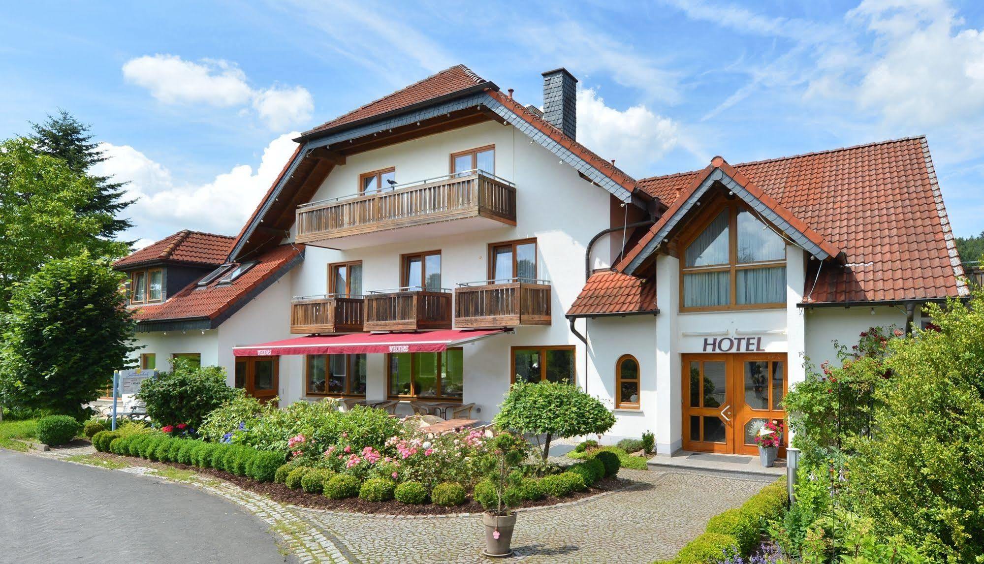 Rhön-Hotel Sonnenhof - Restaurant&Café Poppenhausen Exterior foto
